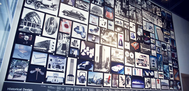 <strong>CITROEN DS3｜シトロエン DS3</strong>　<strong>『デザインミュージアム』</strong>　デザインの世界の広がりを見せてくれる写真展示。海外の歴史的名作からウォークマンや富士フイルムのレンズ付きフィルム「写ルンです」にいたるまで幅広い。