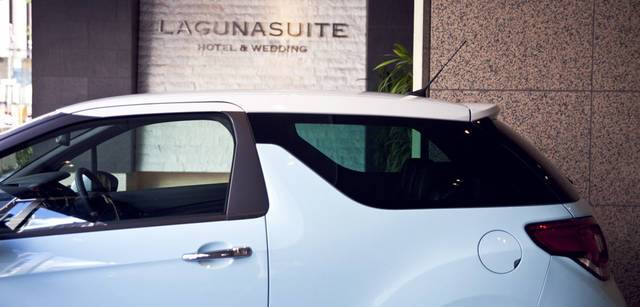 <strong>CITROEN DS3｜シトロエン DS3</strong>　<strong>『ラグナスイート』</strong>　栄駅から3分という好立地。