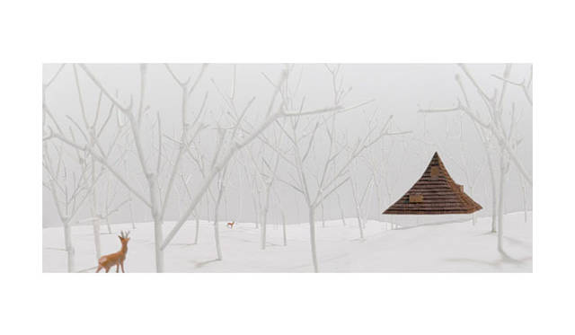 <strong>特集｜OPENERS的ニッポンの女性建築家　大西麻貴</strong>　『千ヶ滝の別荘』 （2008年・百田有希と共同設計）