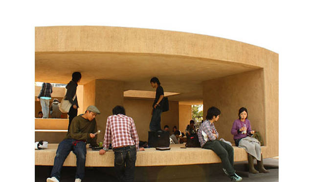 <strong>特集｜OPENERS的ニッポンの女性建築家　大西麻貴</strong>　『地層のフォリー』 （2008年・百田有希、小川勇樹、熊澤智広、南方雄貴と共同設計）