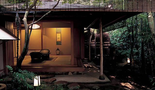 <strong>伊豆修善寺温泉 竹庭 柳生の庄</strong>　離れは“梅の生”、“松の生”と2棟あり、各棟には専用の露天風呂もついている