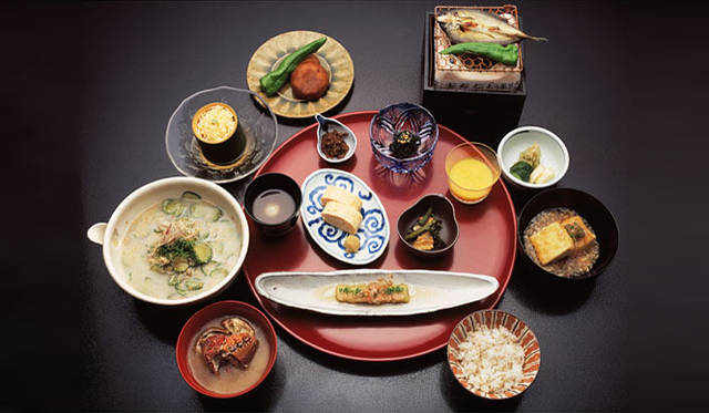 <strong>伊豆修善寺温泉 竹庭 柳生の庄</strong>　朝餉（あさげ）の一例