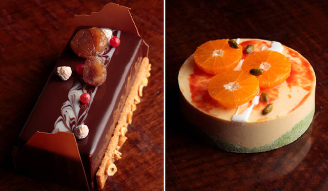 <strong>HYATT REGENCY KYOTO｜ハイアット リージェンシー 京都</strong>  クリスマス コレクション 2010<br />左｜ノエル　3600円　W8×Ｌ18㎝　右｜マンダリンチーズ　2500円　15㎝