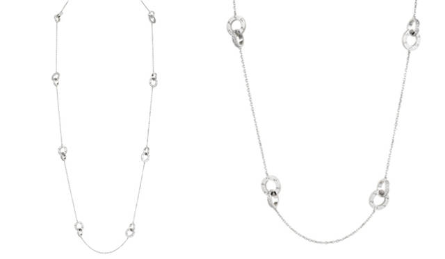 <strong>Cartier｜カルティエ</strong>　ロングネックレスは何にでも合わせやすいレングスがうれしいネックレス。“LOVE”コレクション ロング ネックレス [18KWG×ダイヤモンド] 214万2000円（カルティエ）　Photo: ©Cartier