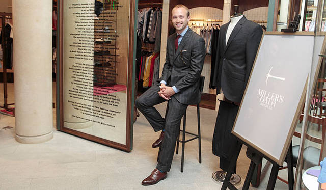 　「MILLER’S OATH」社長のカーク・ミラー氏。