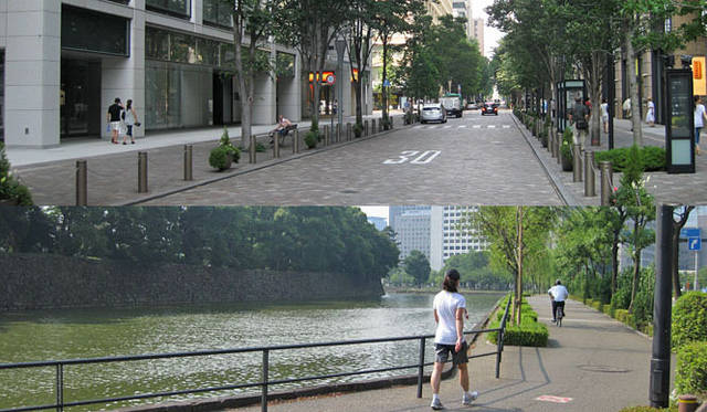 <strong>コンラッド東京 ランニングプラン “Conrad Stay, Run & Eat supported by adidas”　ランニングコース紹介</strong><br>丸の内と皇居コース ～丸の内仲通り～皇居～日比谷～<br>「ランニングを好きになりたい、早朝を気持ちよく走りたい、おしゃれな街と皇居を走ってみたい」ひと向けの4.7kmコース。コースは全体を通してフラットで、東京駅から皇居への行幸通りは見どころのひとつ。初心者60～70分／キロ7～8分ペース。