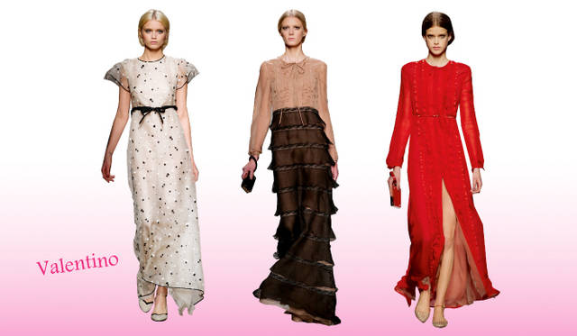 <strong>Keyword 11 “Maxi Dress”</strong></br>Valentino｜ヴァレンティノ