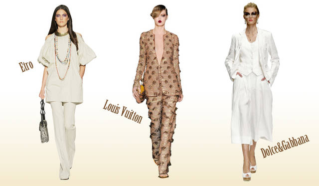 <strong>Keyword 12 “Long-Length”</strong></br>Etro｜エトロ、Louis Vuitton｜ルイ・ヴィトン　© Louis Vuitton／Chris Moore、Dolce&Gabbana｜ドルチェ＆ガッバーナ