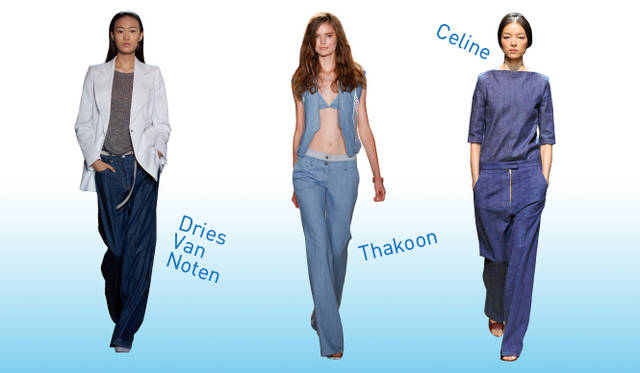 <strong>Keyword 13 “Denim Variation”</strong></br>Dries Van Noten｜ドリス ヴァン ノッテン、Thakoon｜タクーン、Celine｜セリーヌ