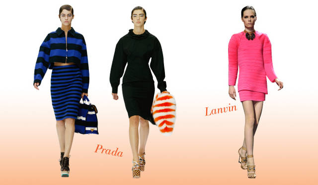 <strong>Keyword 14 “Sleeve Conscious”</strong></br>Prada｜プラダ、Lanvin｜ランバン