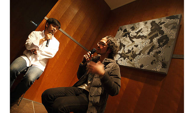 <strong>第8回「食とアートの会」</strong>｜大山エンリコイサム 「Quick Turn Structure」 