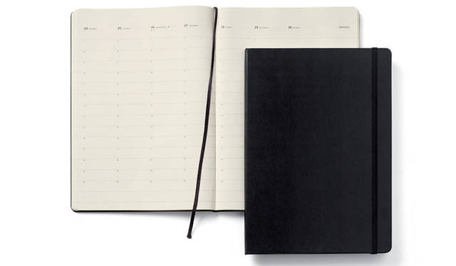 <strong>MOLESKINE｜モレスキン</strong>　2011年 ウィークリーダイアリー / ハードカバー黒 A4