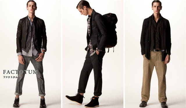 <strong>FACTOTUM｜ファクトタム </strong>　2011年春夏コレクション