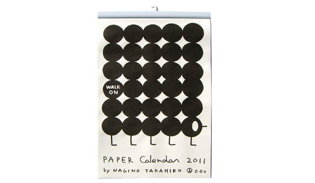 薙野たかひろ｜Nagino Takahiro　　　2011 PAPER CALENDAR