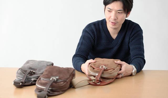 <strong>Daniel&Bob｜ダニエル＆ボブ</strong>　今回商品についてお話を伺ったSELLTS LIMITEDの小西宏樹さん。