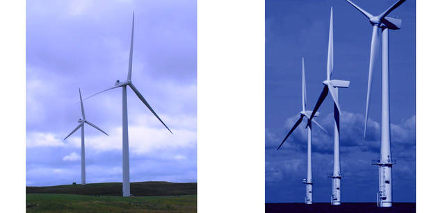 <strong>Scotland General Information｜</strong>　スコットランドでは現在洋上風力発電に力を入れていて、政府は2020年までに全消費電力における再生可能エネルギーの割合を80パーセントに高めるという挑戦的な目標を掲げている。