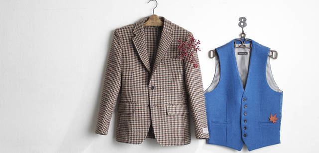 <strong>Scottish mode for men｜</strong>　ハンドメイドならではの思いが込められたツイード界の最高峰ハリスツイード