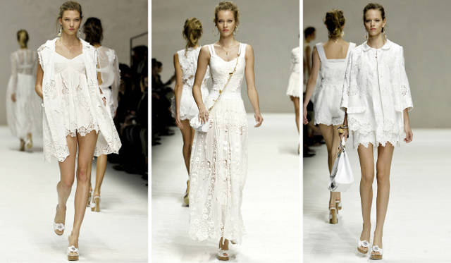 <strong>DOLCE&GABBANA｜ドルチェ＆ガッバーナ　2011年春夏コレクション</strong>