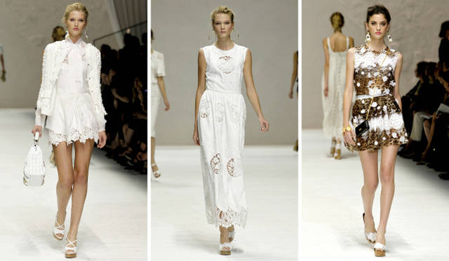 <strong>DOLCE&GABBANA｜ドルチェ＆ガッバーナ　2011年春夏コレクション</strong>