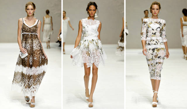 <strong>DOLCE&GABBANA｜ドルチェ＆ガッバーナ　2011年春夏コレクション</strong>