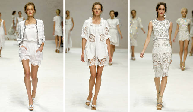 <strong>DOLCE&GABBANA｜ドルチェ＆ガッバーナ　2011年春夏コレクション</strong>