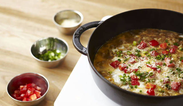 <strong>Soup Stock Tokyo｜スープ ストックトーキョー</strong>　Soup Stock Tokyoのスープ鍋「オニオンすき焼き」シメ