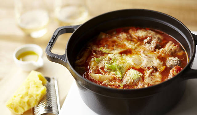 <strong>Soup Stock Tokyo｜スープ ストックトーキョー</strong>　Soup Stock Tokyoのスープ鍋「トマト鍋」