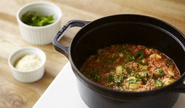 <strong>Soup Stock Tokyo｜スープ ストックトーキョー</strong>　Soup Stock Tokyoのスープ鍋「トマト鍋」シメ