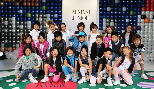 <strong>GIORGIO ARMANI｜ジョルジオ　アルマーニ</strong>　アルマーニ ジュニア＆ベビーライン、2011年春直営店オープン！