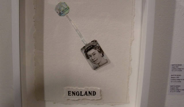 <strong>マシュー的、「Art Basel Miami 2010」レポート</strong>　マネー・アーティスト、Barton Benesの作品。