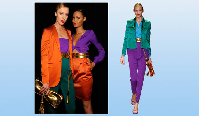 <strong>萩原輝美×島津由行　トレンド対談</strong>  GUCCI｜グッチ　2011年春夏コレクションより。©GUCCI