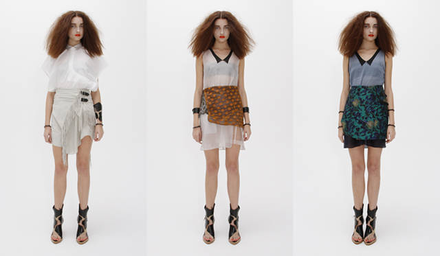 <strong>TOGA｜トーガ</strong>　2011年春夏コレクションより。