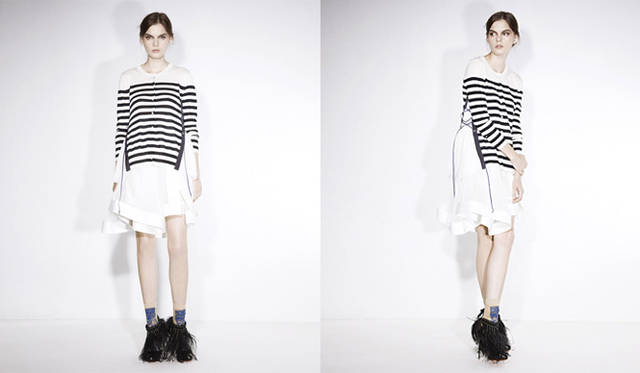 <strong>SACAI｜サカイ</strong>　2011年春夏コレクションより。