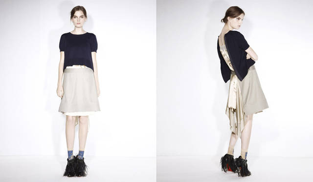 <strong>SACAI｜サカイ</strong>　2011年春夏コレクションより。