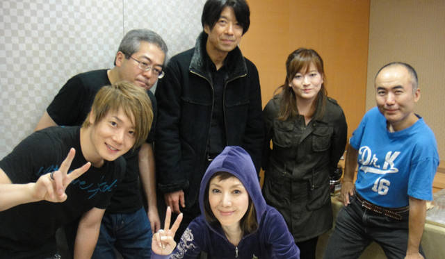 <strong>戸田恵子 連載</strong>｜ライブのバンドメンバーと。