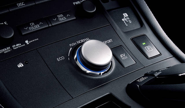 <strong>LEXUS CT200h｜レクサス CT200h</strong>　ドライブモードセレクトスイッチ