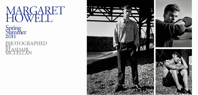 <strong>MARGARET HOWELL｜マーガレット・ハウエル</strong>　2011春夏メンズコレクション<br>2011春夏シーズン キャンペーンフォト