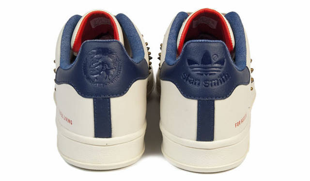 <strong>DIESEL｜ディーゼル</strong>　 DIESEL×adidas Originalsメンズ・コラボレーションスニーカー　「STAN SMITH 80’S DIESEL」 2万2050円