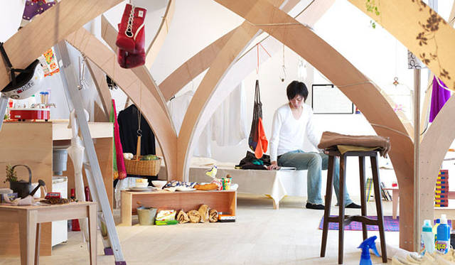 <strong>特集｜OPENERS的ニッポンの女性建築家　成瀬友梨</strong>　ひとへやの森（2008年）