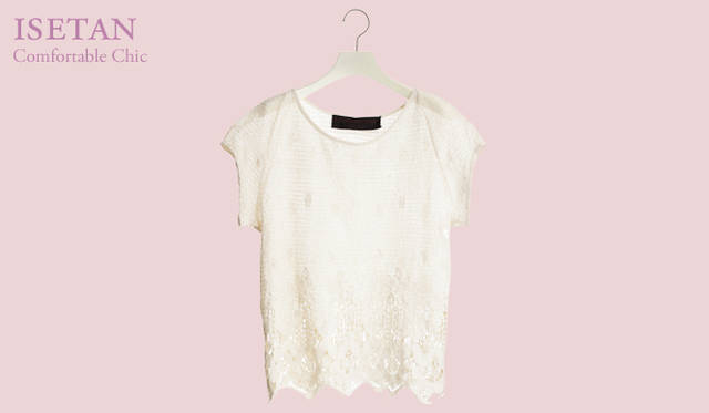<strong>伊勢丹｜ISETAN</strong>　なかに着たカットソー　2万3150円（レイエンデッカー／リ・スタイル プラス／伊勢丹新宿店）