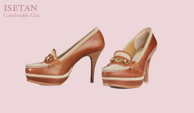 <strong>伊勢丹｜ISETAN</strong>　秋冬も人気だったローファータイプのハイヒールパンプスに、ビット付き、コンビのデザインものが登場！シューズ（伊勢丹限定） [H9.5cm] 3万7800円（ピッピ／リスタイル／伊勢丹新宿店）