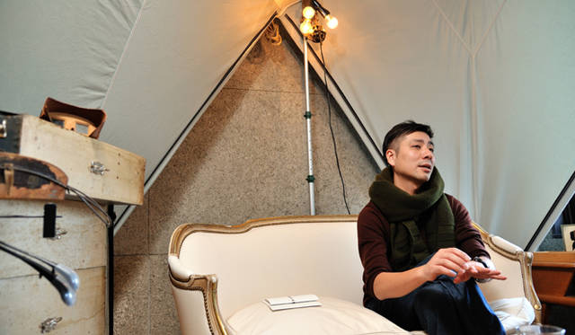 <strong>伊藤嶺香×尾花大輔｜対談</strong>　尾花大輔さん。