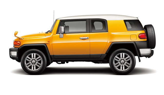<strong>TOYOTA FJ CRUISER｜トヨタ FJクルーザー</strong>　“カラーパッケージ” (ツートーン イエロー)