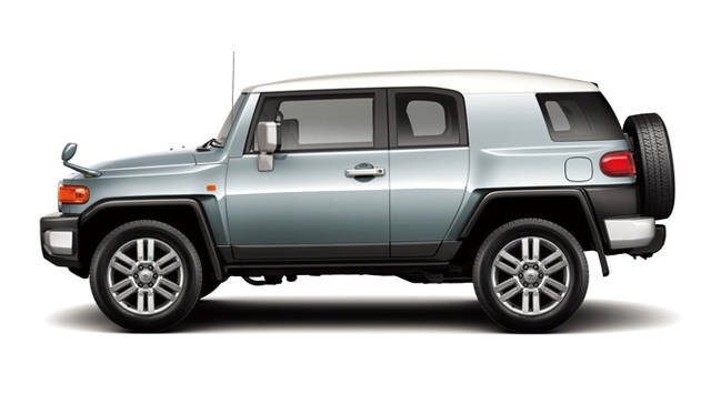 <strong>TOYOTA FJ CRUISER｜トヨタ FJクルーザー</strong>　ボディカラー (ツートーン グレーメタリック)