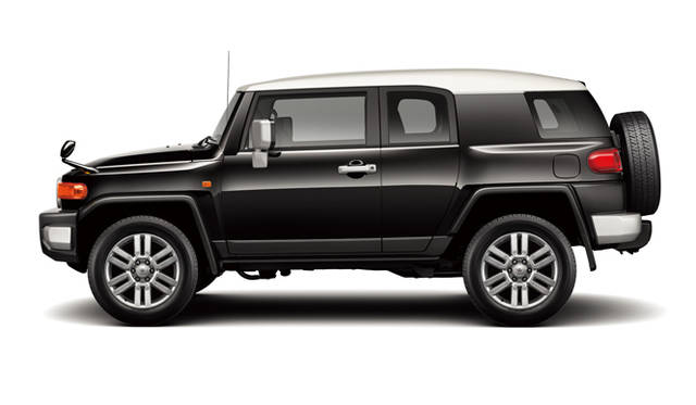 <strong>TOYOTA FJ CRUISER｜トヨタ FJクルーザー</strong>　ボディカラー (ツートーン ブラック)