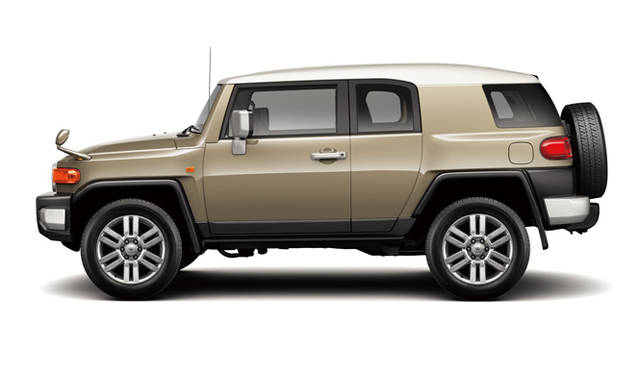 <strong>TOYOTA FJ CRUISER｜トヨタ FJクルーザー</strong>　ボディカラー (ツートーン ベージュ)