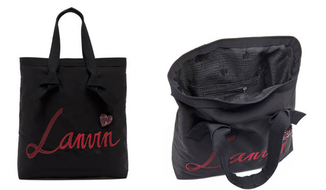 <strong>LANVIN｜ランバン</strong>　限定 カプセルコレクション　トートバッグ 11万3400円（ランバン／ランバン ブティック銀座店）