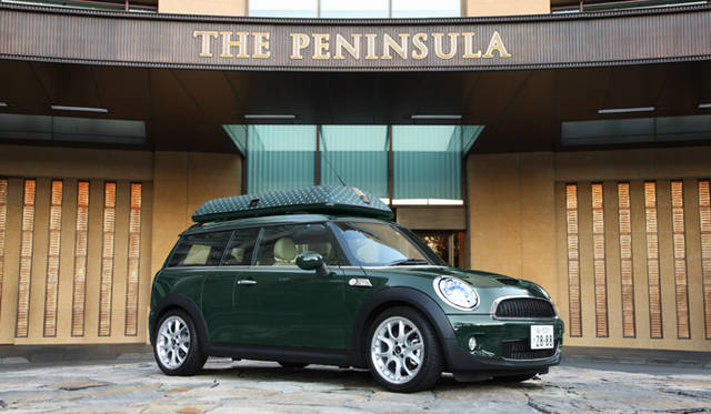 THE PENINSULA TOKYO｜ＭＩＮＩのコンシェルジュサービスを開始　　ザ・ペニンシュラ東京オリジナル MINI Cooper S Clubman