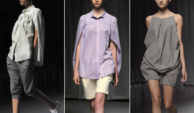 <strong>support surface｜サポートサーフェス</strong>　2011年春夏コレクションより。