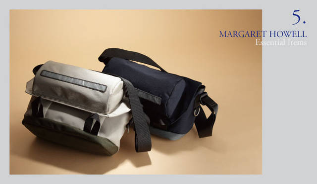 <strong>MARGARET HOWELL｜マーガレット・ハウエル</strong>　マーガレット・ハウエル×吉田カバン メッセンジャー 各1万9950円